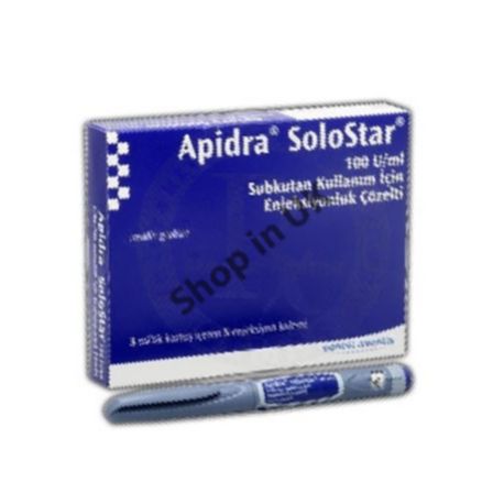 UK shop selling Apidra Solostar Ready Pen with immediate shipping